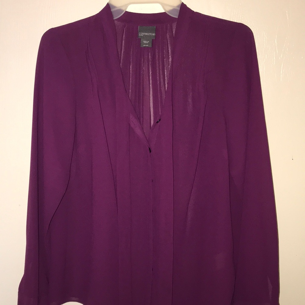 ❤️😘 Dark Purplish-Pink Blouse❤️
